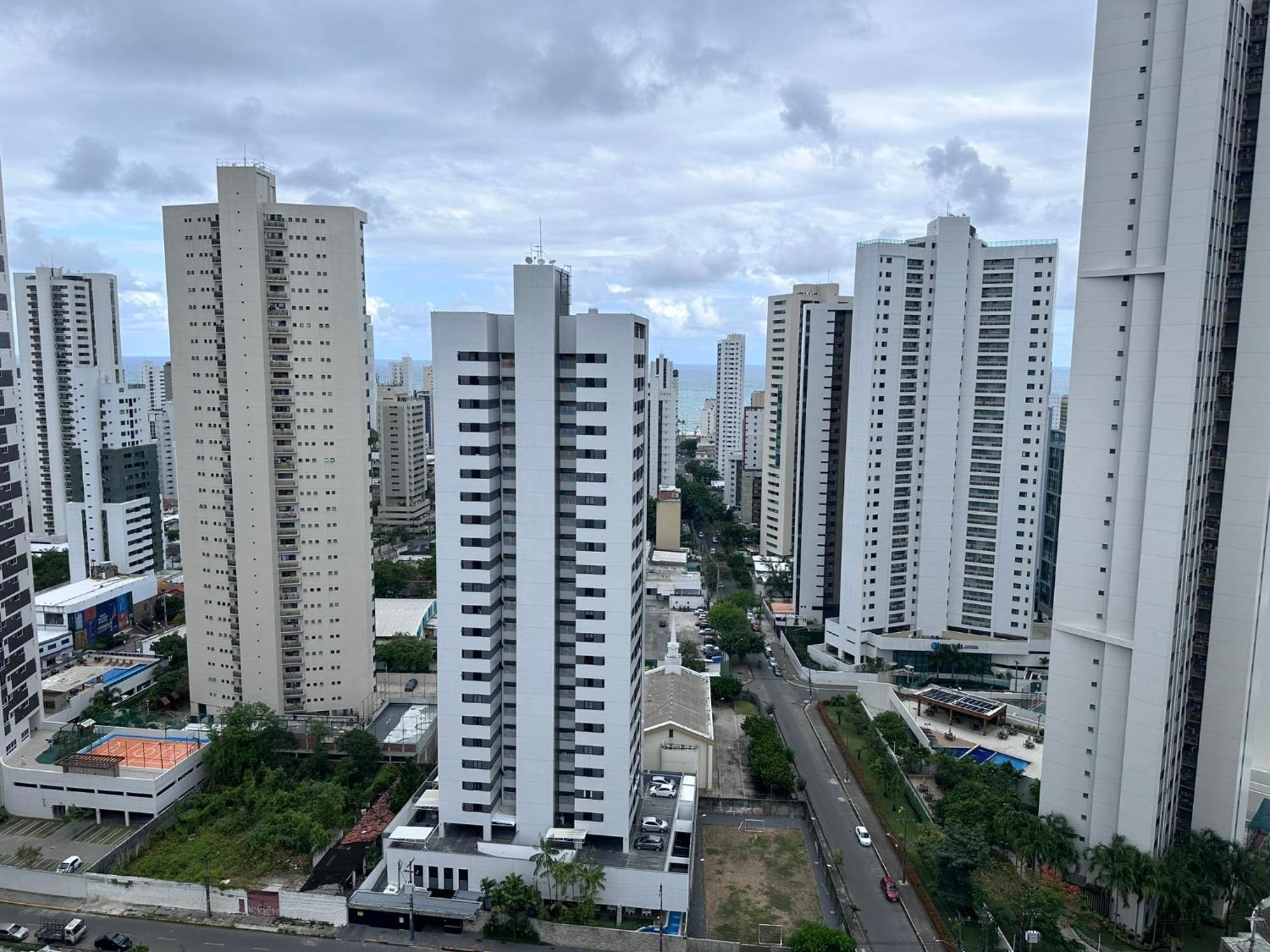 Flat - Boa Viagem Para Ate 5 Pessoas, Andar Alto Vista Mar, Piscina, Wifi 500Mbps, Ресифи Екстериор снимка